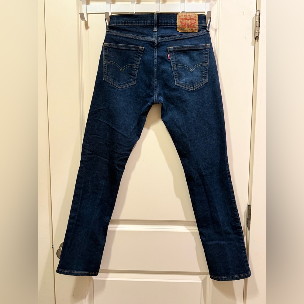 Levi's 511 Dark Blue Straight Jeans